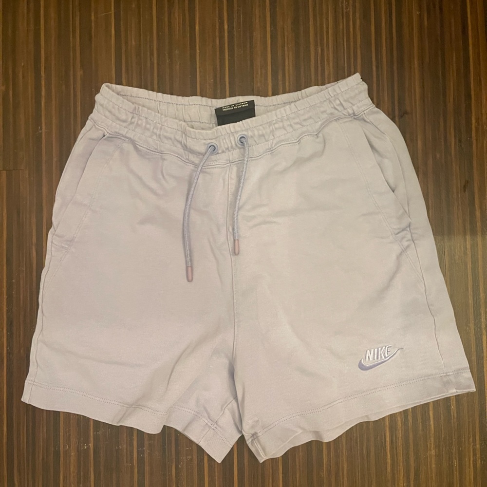 Light purple cotton nike shorts